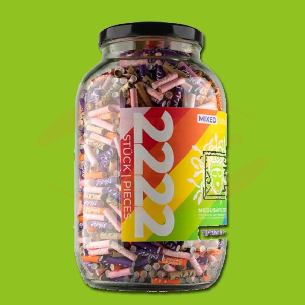 MEDUSAFILTERS AKTIVKOHLE MIXED RAINBOW (2222 STK.)