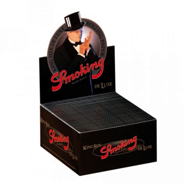 Smoking Kingsize Deluxe Schwarz 50erpack