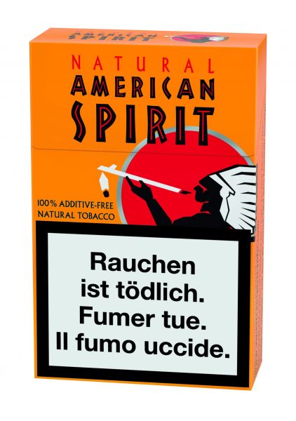 American Spirit Orange Zigaretten 20er Pack