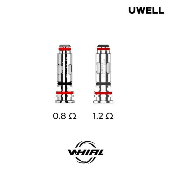 4 X UWELL WHIRL S / S2 COIL ( 0,8 ohms)