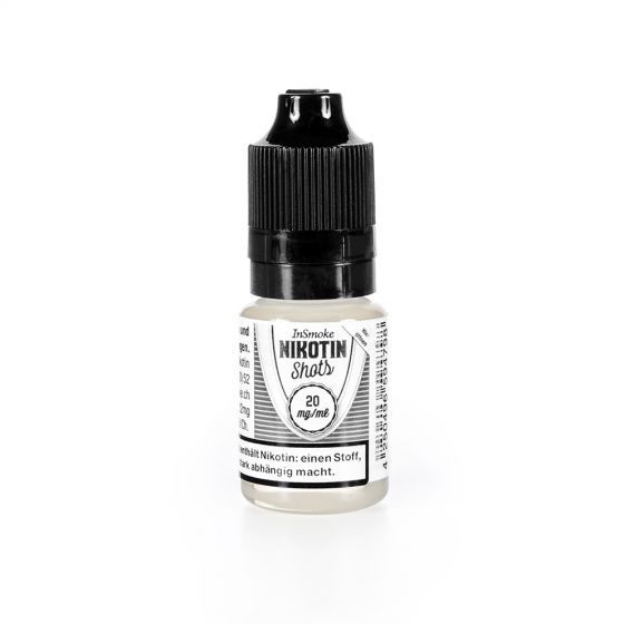 INSMOKE NIKOTIN SHOT 20MG FLASCHE 10ML 50PG/50VG