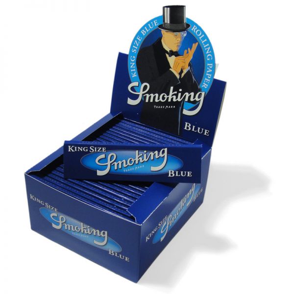 Smoking King size Blau Blue Bleu