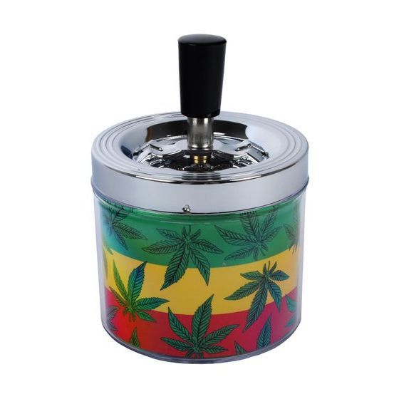 Cendrier rotatif reggae - 9cm