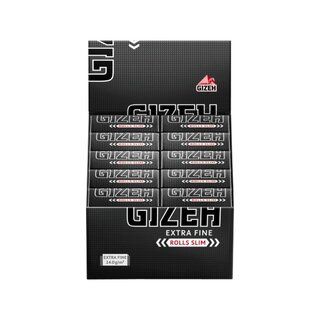 GIZEH Black Rolls Slim (20 pièces)