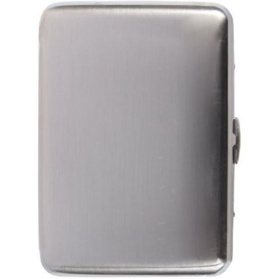 Étui à cigarettes chrome mat 16 pièces
