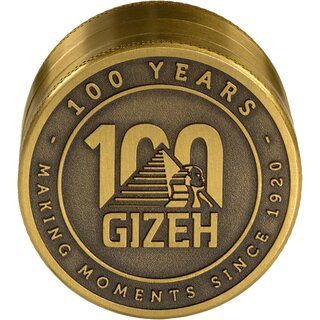 Alu Grinder 4-teilig - GIZEH Gold (50mm)