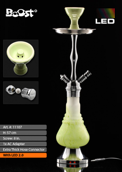 11107 - BOOST PRO LED SHISHA GREEN DUST