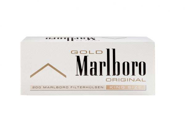Marlboro Gold Zigaretten Filter Hülsen 200er pack