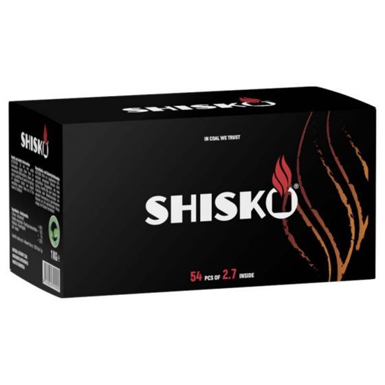 SHISKO CHARBON NATUREL 27MM - 1KG