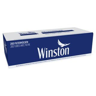 Winston Blue Tubes 200 Box