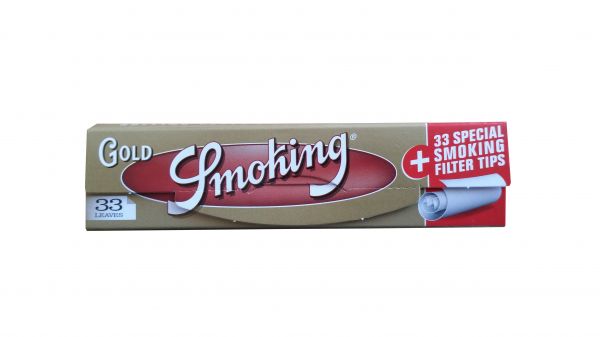 Smoking Gold + Filter Tips Kingsize