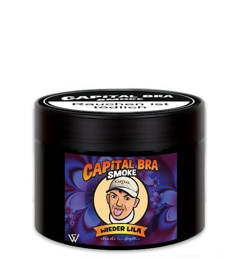 Capital Bra Shisha Tabak - Wieder Lila 200g