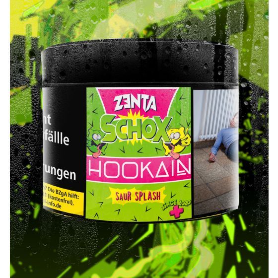 Hookain Shisha Tabak - Zenta Schox Saur Splash 200g