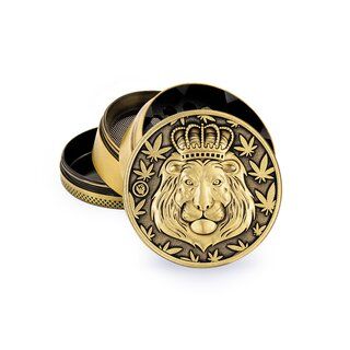 FireFlow - Metal Grinder 5cm 4P - Gold - Lion (1 Stk.)